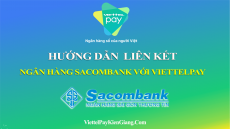 Liên kết ngân hàng SacomBank với ViettelPay